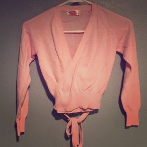 Ballet stretch wrap top